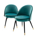 Curved Back Dining Chair Set (2) Cooper