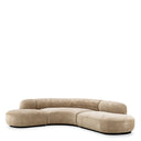 Curved Modern Sofa L Bjorn