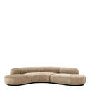 Modern Curved Sofa L Bjorn