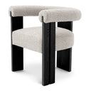 Bouclé Dining Chair Percy