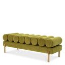 Velvet Art Deco Bench Oxley