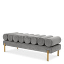 Velvet Art Deco Bench Oxley