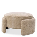 Upholstered Modern Stool Ortega