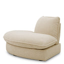 Beige Upholstered Modular Sofa Cresson