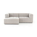 LANGHAM CHANNELED 2-PIECE SECTIONAL