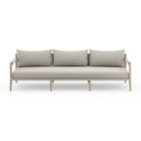 SHERWOOD OUTDOOR SOFA, WASHED BROWN