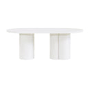 Elora 79" Lacquer Oval Dining Table