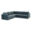 Willow 5-Piece Performance Velvet Modular L Sectional