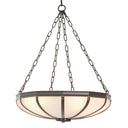 White Glass Chandelier Jenkins