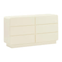 Sagura 56" 6-Drawer Dresser