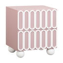 Tori 23" Motif 2-Drawer Nightstand