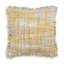 Frazzle 22.5" Textured Square Throw Pillow Cover