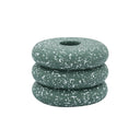 Gabby Speckled Stacked Candleholder