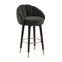 Myla Performance Velvet Swivel Stool