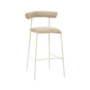 Liliana Performance Velvet Stool