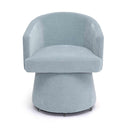 Kristen Upcycled Contract-Grade Chenille Rolling Desk Chair