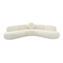 Broohah 3-Piece Performance Fabric L-Shaped Sectional