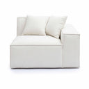 Mindy Performance Chenille Basketweave Modular Corner Chair