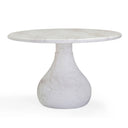 Smooch 47" Concrete Indoor/Outdoor Round Dining Table