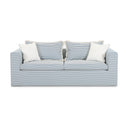 Salty 84.5" Striped Contract-Grade Indoor/Outdoor Sofa