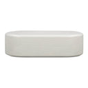 Suraya 55" Indoor/Outdoor Concrete Rounded Coffee Table