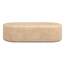 Suraya 55" Indoor/Outdoor Concrete Rounded Coffee Table