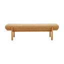 Julianna 56" Textured Performance Fabric Bench