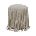 Shag Me Performance Vegan Leather Ottoman