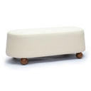 Jaine 48" Performance Boucle Large Ottoman