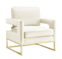 Avery Performance Velvet Accent Chair