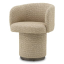 Beige Swivel Dining Chair Marly