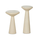 RAVINE CONCRETE ACCENT TABLES, SET OF 2