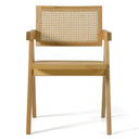 Aurora Modern Rattan Dining Arm Chair