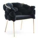 Debra Modern Fabric Dining Chair
