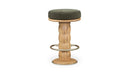Nio Swivel Counter Stool Dark Green