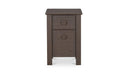 Loren Small Nightstand Dark Brown