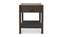 Millie Nightstand Dark Brown