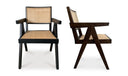 TAKASHI CHAIR DARK BROWN-SET OF TWO