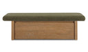 Gemma Storage Bench Dark Green