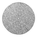 Sunburst Hand-Knotted Round Rug