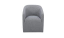 Sandy Rolling Dining Chair Grey