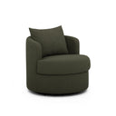 Silvi Performance Boucle Swivel Accent Chair