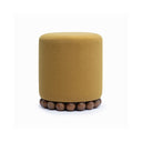 Dex Performance Vegan Mohair Ottoman