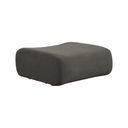 Zenith Contract-Grade Upcycled Fabric Ottoman