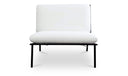 Salma Outdoor Accent Chair White