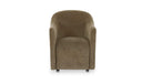 Drava Rolling Dining Chair Green