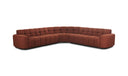 ROMAN L-SHAPED SECTIONAL RUST