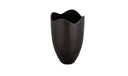 Athena Cast Aluminum Vase Blackened Bronze
