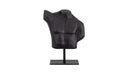 Victor Cast Alumiinum Sculpture Aged Black