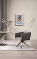 Riaglow - Contemporary Fabric Dining Chair
